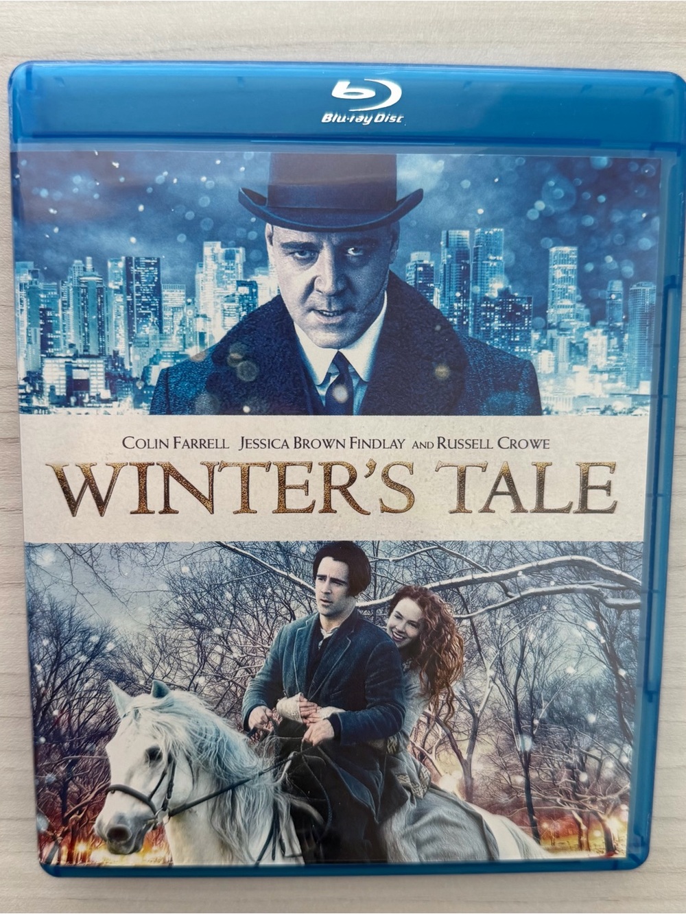 Winter's Tale Blu-ray DVD (2014) Colin Farrell Russell Crowe Akiva Goldsman